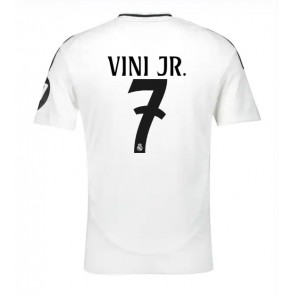 Billiga Real Madrid Vinicius Junior #7 Hemmatröja 2024-25 Kortärmad